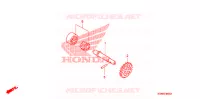 POMPE A HUILE pour Honda CRF 250 R 2007