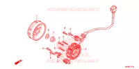 ALTERNATEUR pour Honda CRF 250 R 2017