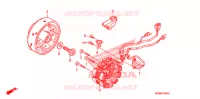 ALTERNATEUR pour Honda REBEL 250 2013
