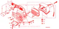 FEU ARRIERE pour Honda REBEL 250 2013