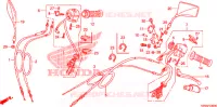 LEVIER DE GUIDON   CABLE   COMMODO pour Honda REBEL 250 2013