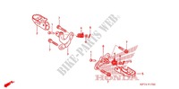 REPOSE PIED pour Honda CRF 150 F 2011
