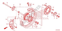 ROUE ARRIERE pour Honda CRF 150 F 2012