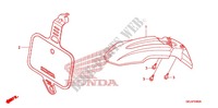 GARDE BOUE AVANT pour Honda CRF 50 2009