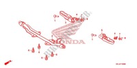REPOSE PIED pour Honda CRF 50 2009