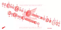 BOITE DE VITESSES pour Honda CRF 70 2005