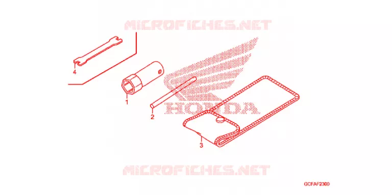 OUTIL Honda MOTO 70 CRF 2006  CRF70F6