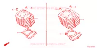 CYLINDRE pour Honda CRF 80 2005