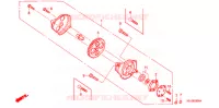 POMPE A HUILE pour Honda CRF 80 2005