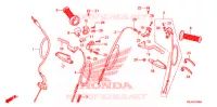 LEVIER DE GUIDON   CABLE pour Honda CRF 80 2010