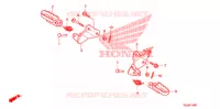 REPOSE PIED pour Honda CRF 80 2010