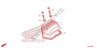 COUVRE CULASSE pour Honda CRF 80 2011