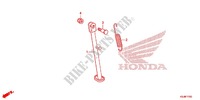 BEQUILLE pour Honda CRF 80 2012