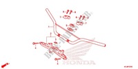 GUIDON pour Honda CRF 80 2012