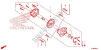 POMPE A HUILE pour Honda CRF 80 2012