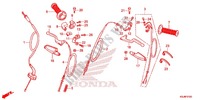 LEVIER DE GUIDON   CABLE pour Honda CRF 80 2013