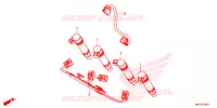 FAISCEAU SECONDAIRE pour Honda CBR 1000 RR SP1 2017