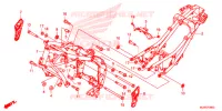CADRE pour Honda CBR 500 R ABS 2017