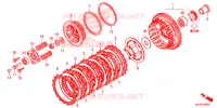 EMBRAYAGE pour Honda CBR 500 R ABS 2017