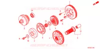 TRANSMISSION PRIMAIRE pour Honda GL 1800 GOLD WING STD 2017