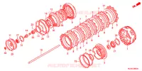 EMBRAYAGE pour Honda GL 1800 GOLD WING STD 2017