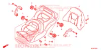SELLE pour Honda GL 1800 GOLD WING ABS NAVI 2014
