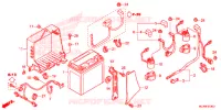 BATTERIE pour Honda GL 1800 GOLD WING BASE,  RED 2015