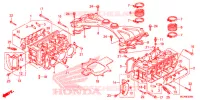 CULASSE pour Honda GL 1800 GOLD WING BASE,  RED 2015