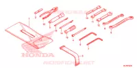 OUTIL pour Honda GL 1800 GOLD WING BASE,  RED 2015