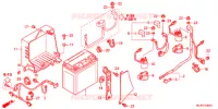 BATTERIE pour Honda GL 1800 GOLD WING ABS AIRBAG 2015
