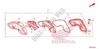 COMPTEUR pour Honda CB 1000 R ABS BLACK 2012