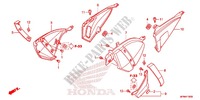 COUVERCLES LATERAUX pour Honda CB 1000 R ABS BLACK 2012