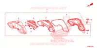 COMPTEUR pour Honda CB 1000 R ABS RED 2014
