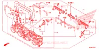 CORPS DE PAPILLON pour Honda CB 1000 R ABS RED 2014