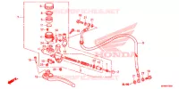 MAITRE CYLINDRE pour Honda CB 1000 R ABS RED 2014