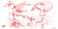 POMPE A ESSENCE pour Honda CB 1000 R ABS RED 2014