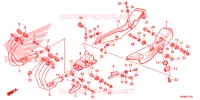 SILENCIEUX D'ECHAPPEMENT pour Honda CB 1000 R ABS RED 2014