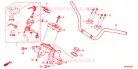 GUIDON   TE DE FOURCHE pour Honda CB 125 F DRIVING SCHOOL YA 2016