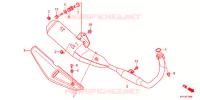 SILENCIEUX D'ECHAPPEMENT pour Honda CB 125 F DRIVING SCHOOL YA 2016