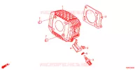 CYLINDRE pour Honda MSX 125 2015