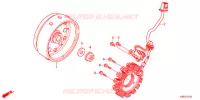 STATOR   ROTOR pour Honda MSX 125 2015