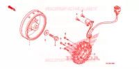 ALTERNATEUR pour Honda BIG RED 700 CAMO 2009