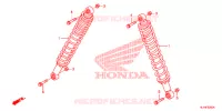 AMORTISSEUR ARRIERE pour Honda BIG RED 700 CAMO 2009