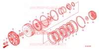 EMBRAYAGE (BAS) pour Honda BIG RED 700 CAMO 2009