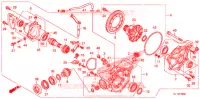 COUPLE CONIQUE pour Honda BIG RED 700 RED 2009