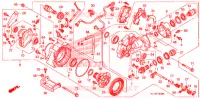 ENGRENAGE FINAL AVANT pour Honda BIG RED 700 RED 2009