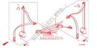 CEINTURE DE SECURITE pour Honda BIG RED 700 CAMO 2010