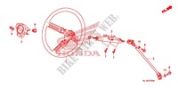 VOLANT   COLONNE DE DIRECTION pour Honda BIG RED 700 CAMO 2010