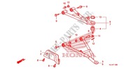 TRIANGLES AVANT pour Honda BIG RED 700 RED 2010