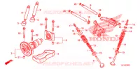 ARBRE A CAMES   SOUPAPE pour Honda BIG RED 700 CAMO 2012